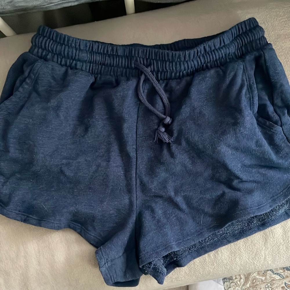 High rise lounge shorts